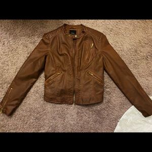 Brown Moto jacket 🤎